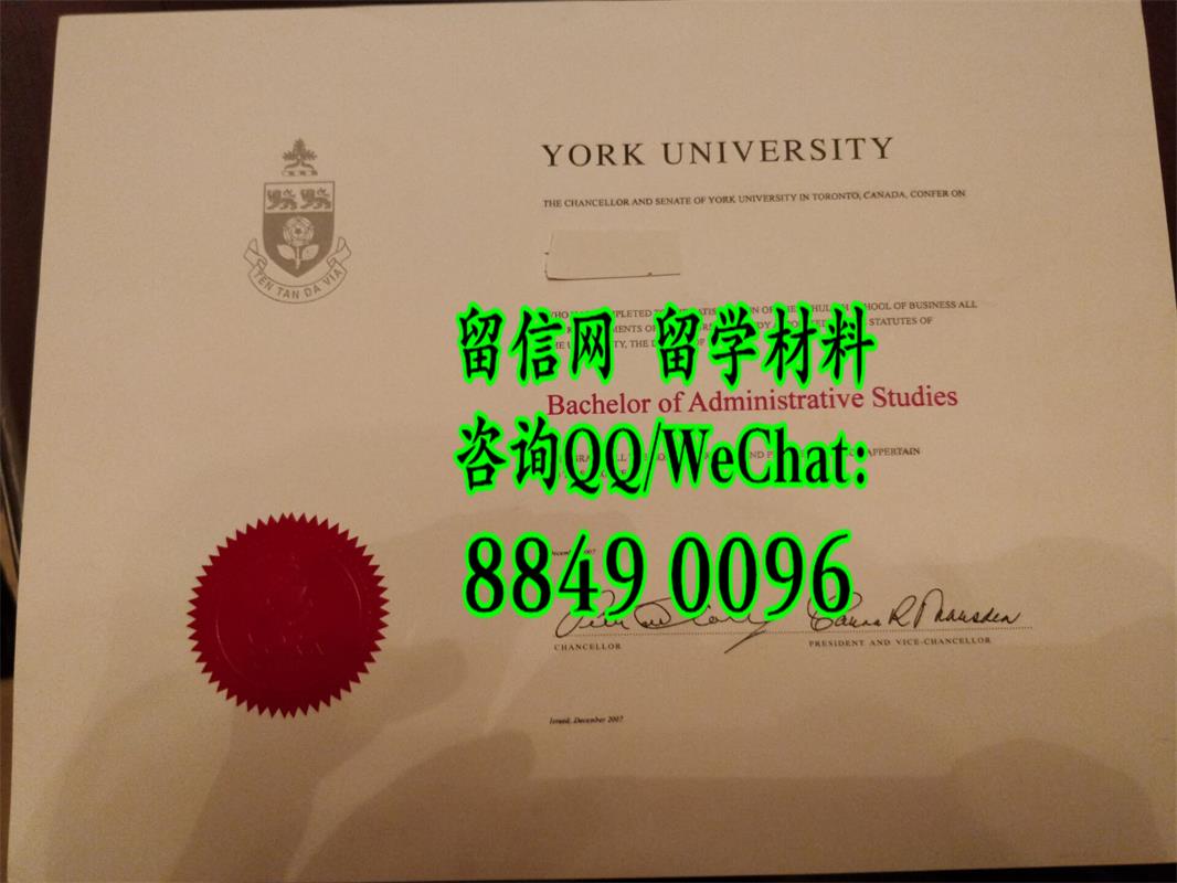 加拿大约克大学毕业证成绩单留学资料，York University degree
