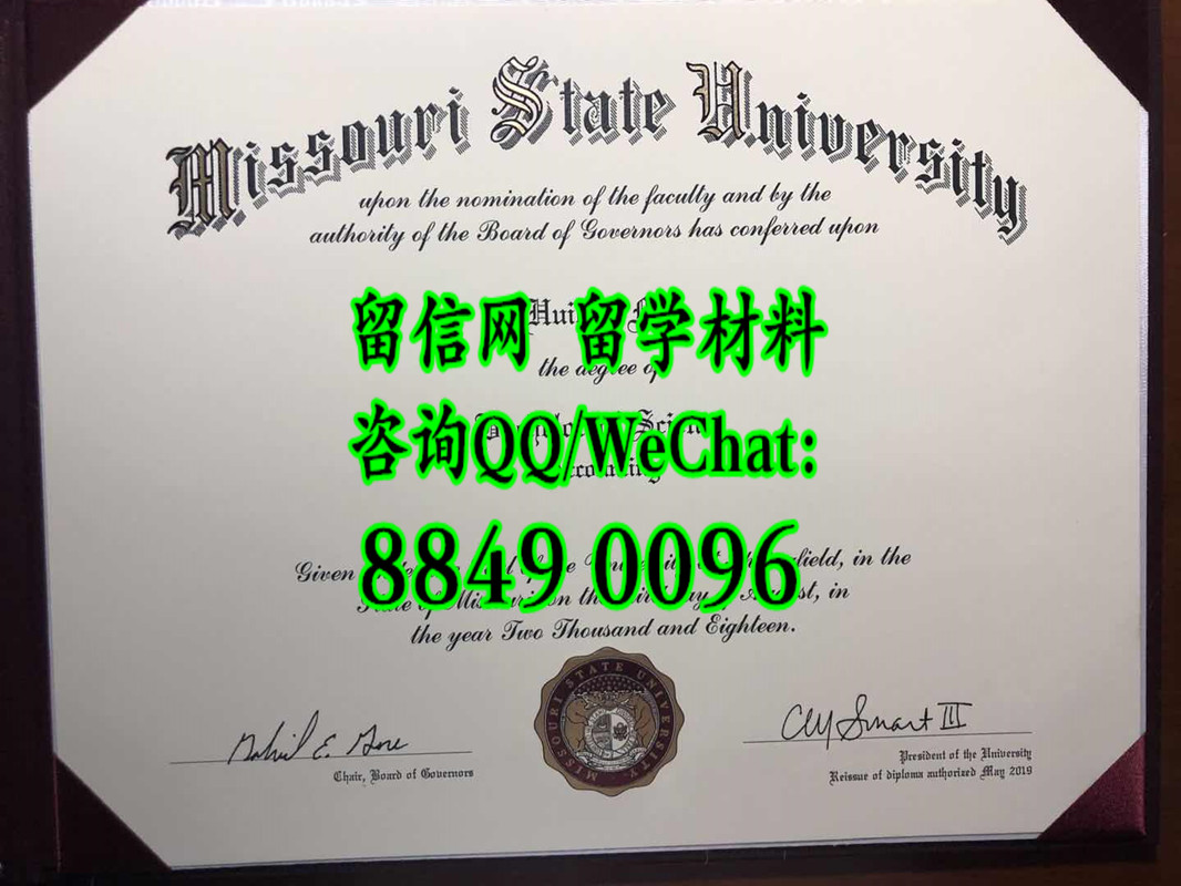 美国密苏里州立大学毕业证案例，MissouriState University diploma degree