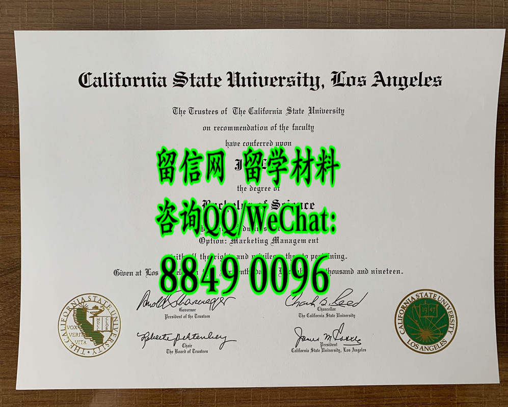 美国加州州立大学洛杉矶分校毕业证，California State University, Los Angeles  diploma degree