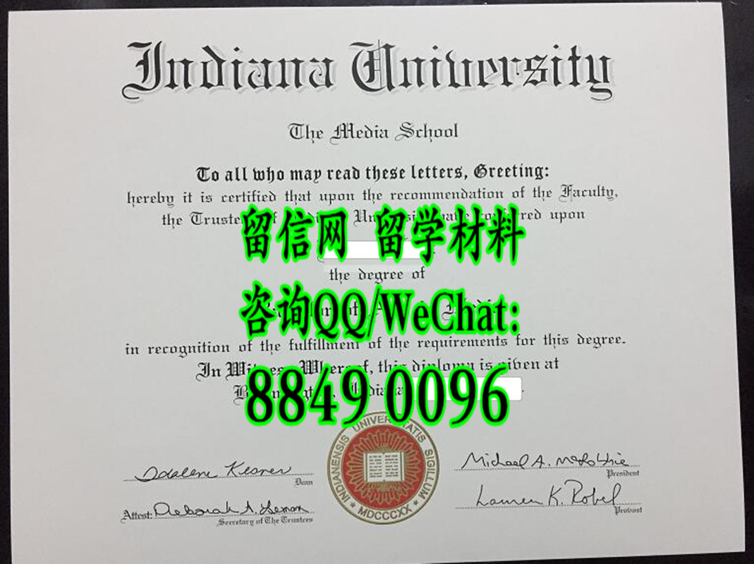 美国印第安纳大学伯明顿分校毕业证，Indiana University Bloomington diploma certificate